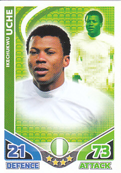 Ikechukwu Uche Nigeria 2010 World Cup Match Attax #176